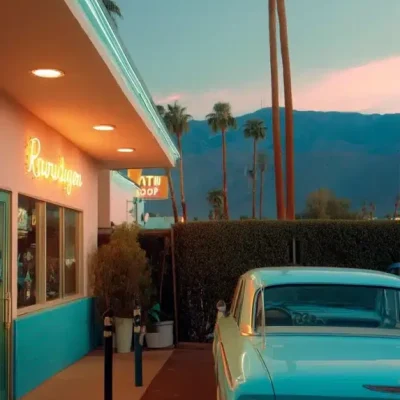 1960s Diner with Neon
