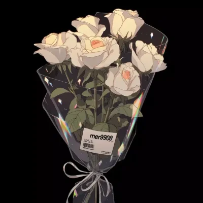 Anime Bouquet of Roses