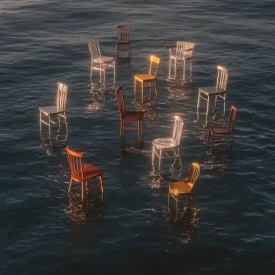 Designer Chairs on Ocean