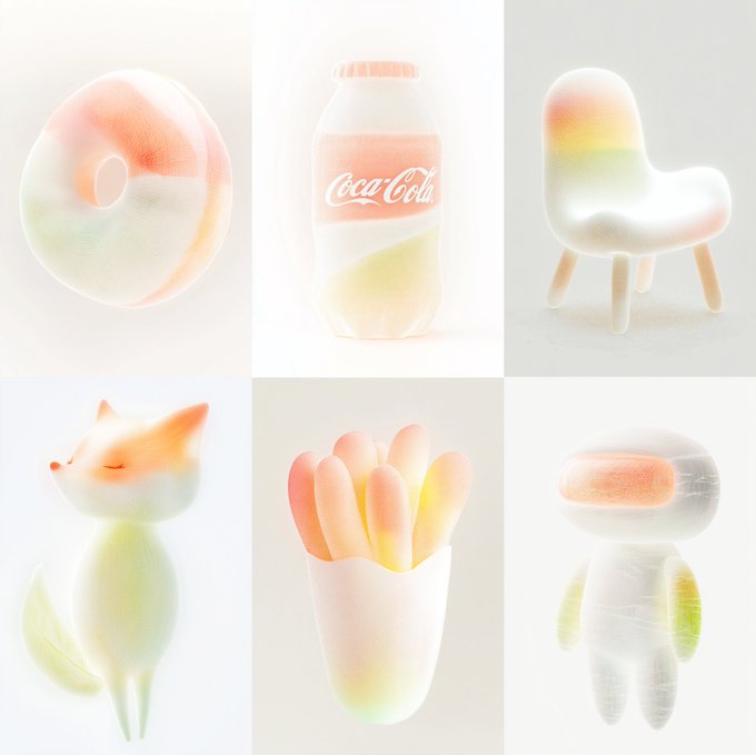 Dreamy Pastel Objects