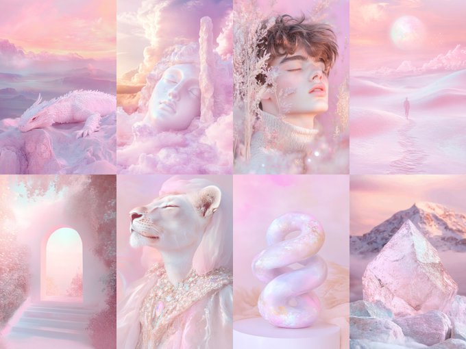 Dreamy Scenes in Pink