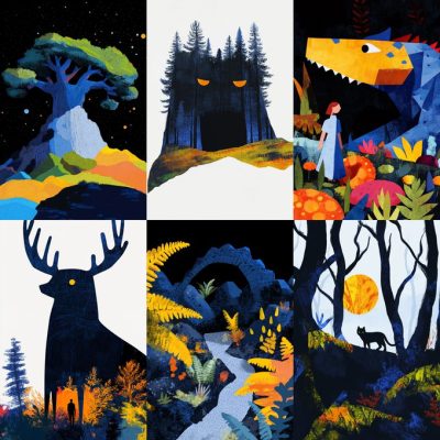 Enchanted Forest Illustrations