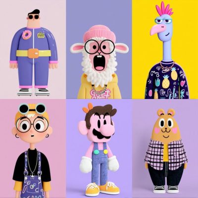 Playful Cartoon World