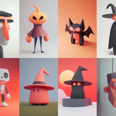 Quirky Halloween Characters