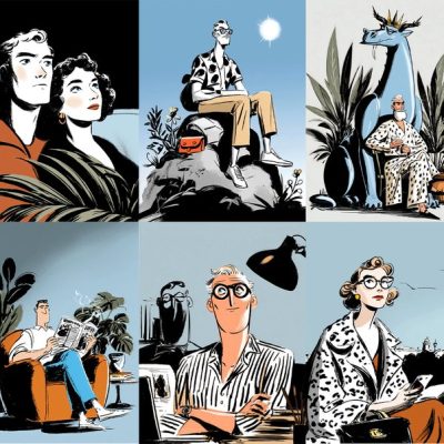 Retro Comic Portraits