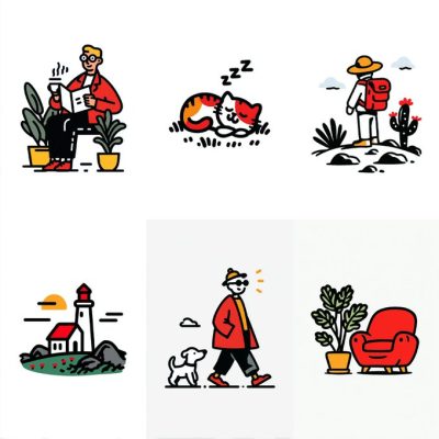 Simple Life Illustrations